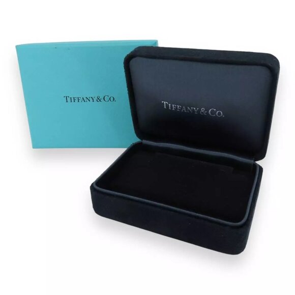 6,400 Tiffany & Co Platinum Diamond Stud Elsa Peretti Yard Bezel 0.56ct F VS1 - Picture 7 of 9